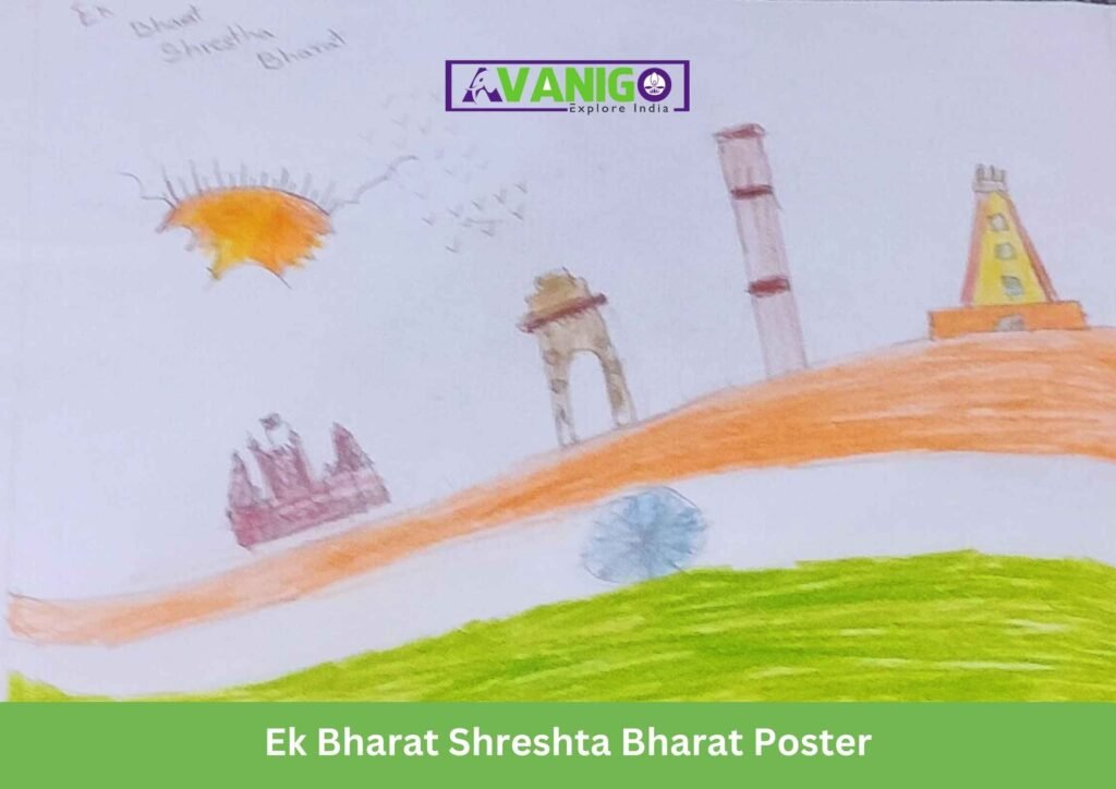 Image showing Ek Bharat Shreshta Bharat Poster