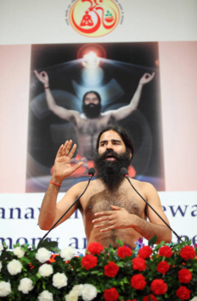 Ramdev Telling Importance of Yoga