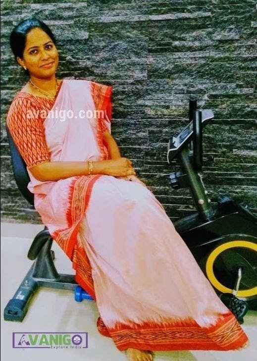 Pochampally Pure Silk Handloom Saree for Office