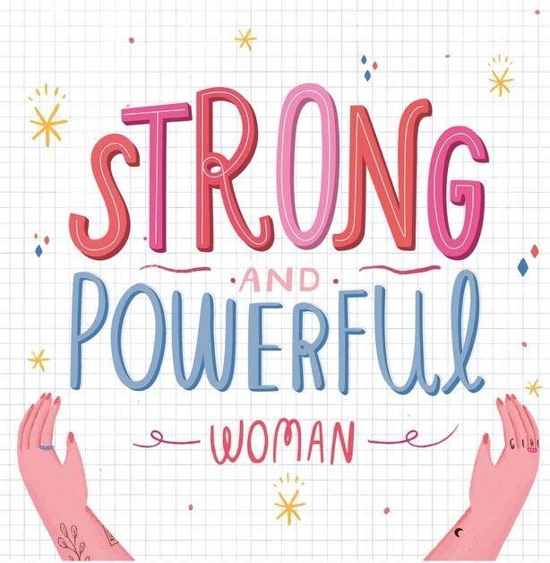 Strong and Powerful Woman