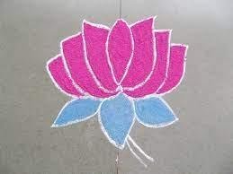 Lotus Rangoli