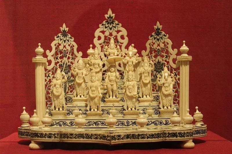 Dashavatar Carving on Ivory