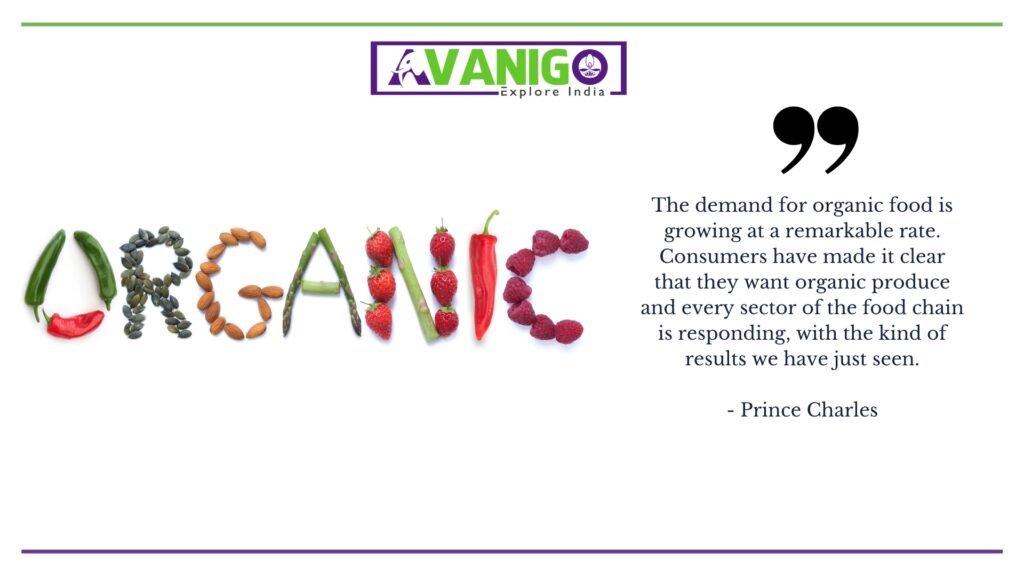 Organic food quote