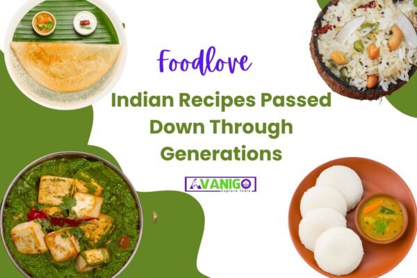 Indian recipes passed down through generations