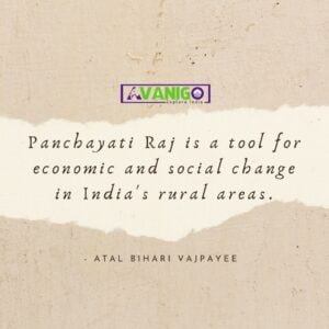 Quotes on Panchayat Raj system in India 2