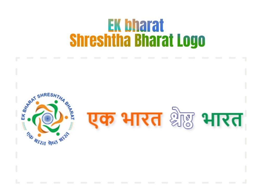 Image showing Ek Bharat Shreshta Bharat Logo