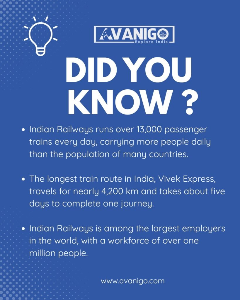 Fun facts about Indian Railways